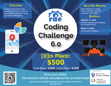 Coding Challenge Flyer